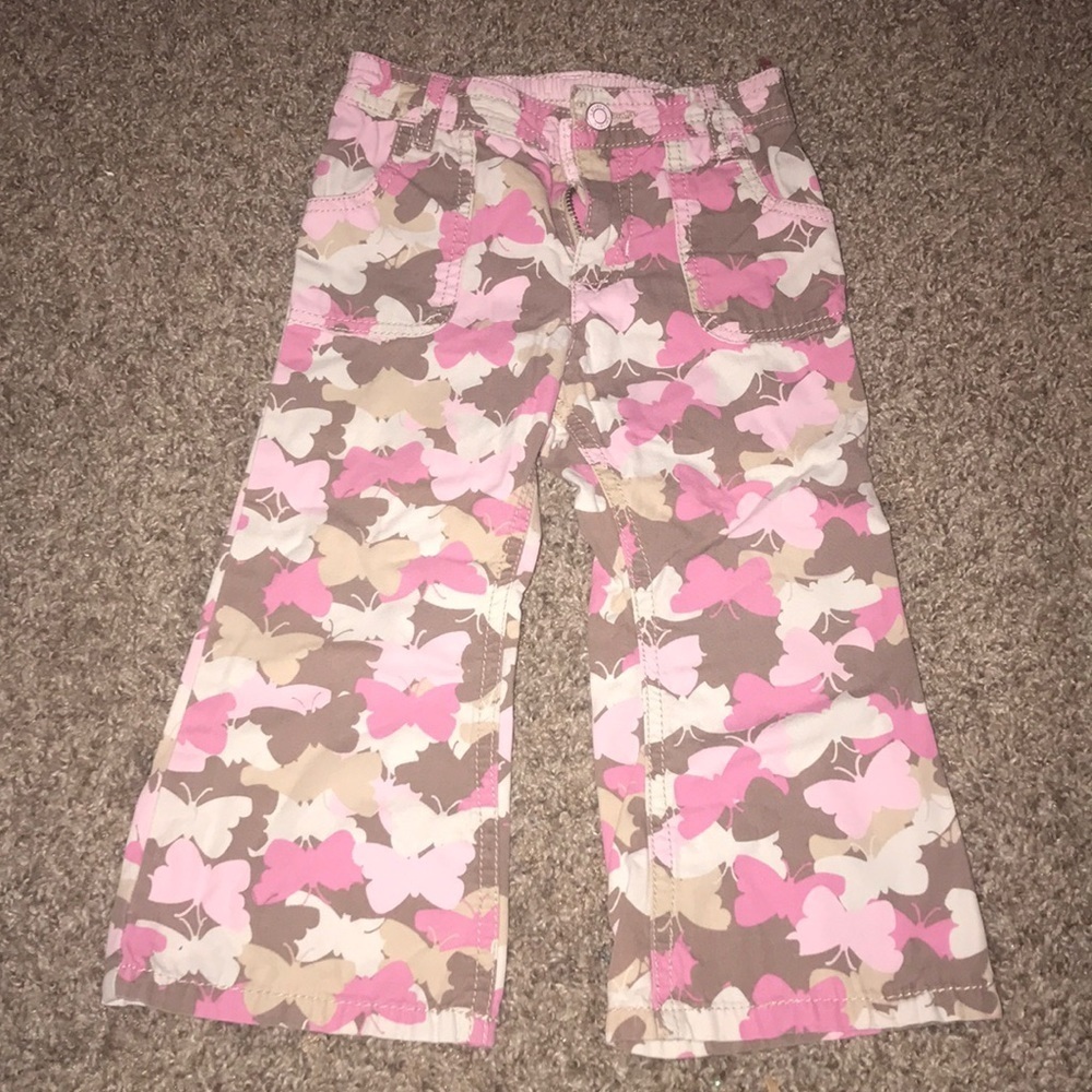 Carter’s Pink Brown Floral Pants